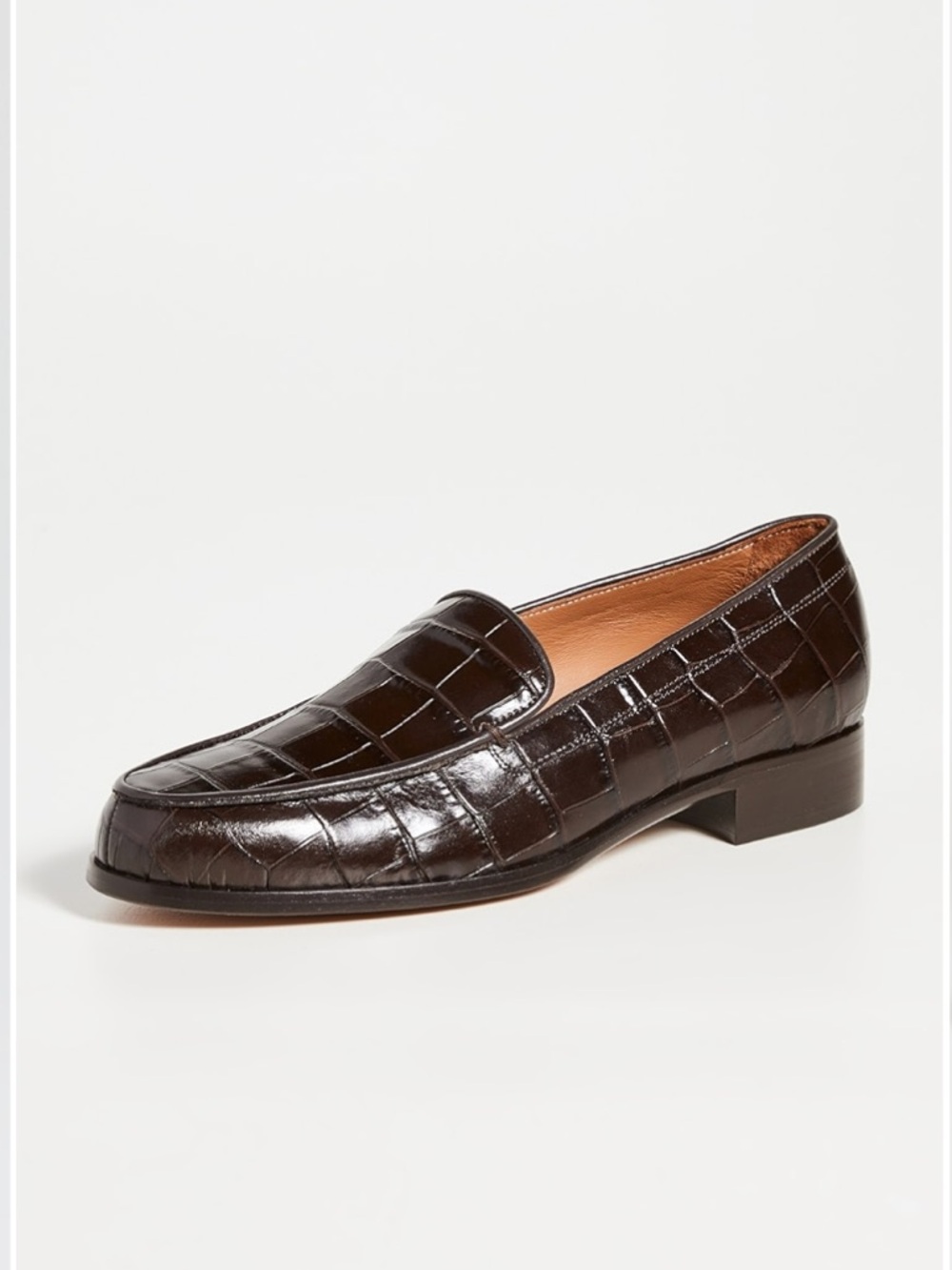Emme Parsons Danielle Loafer in Espresso Croc